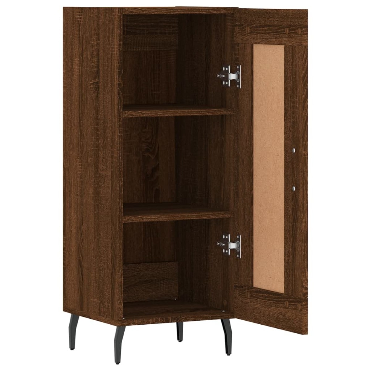 vidaXL Ντουλάπι Καφέ Δρυς 34,5 x 34 x 90 εκ. Επεξεργασμένο Ξύλο