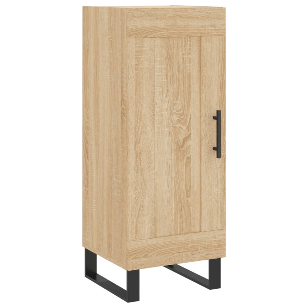 vidaXL Ντουλάπι Sonoma Δρυς 34,5x34x90 εκ. από Επεξεργασμένο Ξύλο