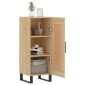 vidaXL Ντουλάπι Sonoma Δρυς 34,5x34x90 εκ. από Επεξεργασμένο Ξύλο
