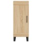 vidaXL Ντουλάπι Sonoma Δρυς 34,5x34x90 εκ. από Επεξεργασμένο Ξύλο
