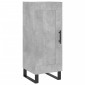 vidaXL Ντουλάπι Γκρι Σκυροδέματος 34,5x34x90 εκ. Επεξεργασμένο Ξύλο