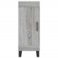 vidaXL Ντουλάπι Γκρι Sonoma 34,5x34x90 εκ. από Επεξεργασμένο Ξύλο