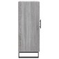 vidaXL Ντουλάπι Γκρι Sonoma 34,5x34x90 εκ. από Επεξεργασμένο Ξύλο