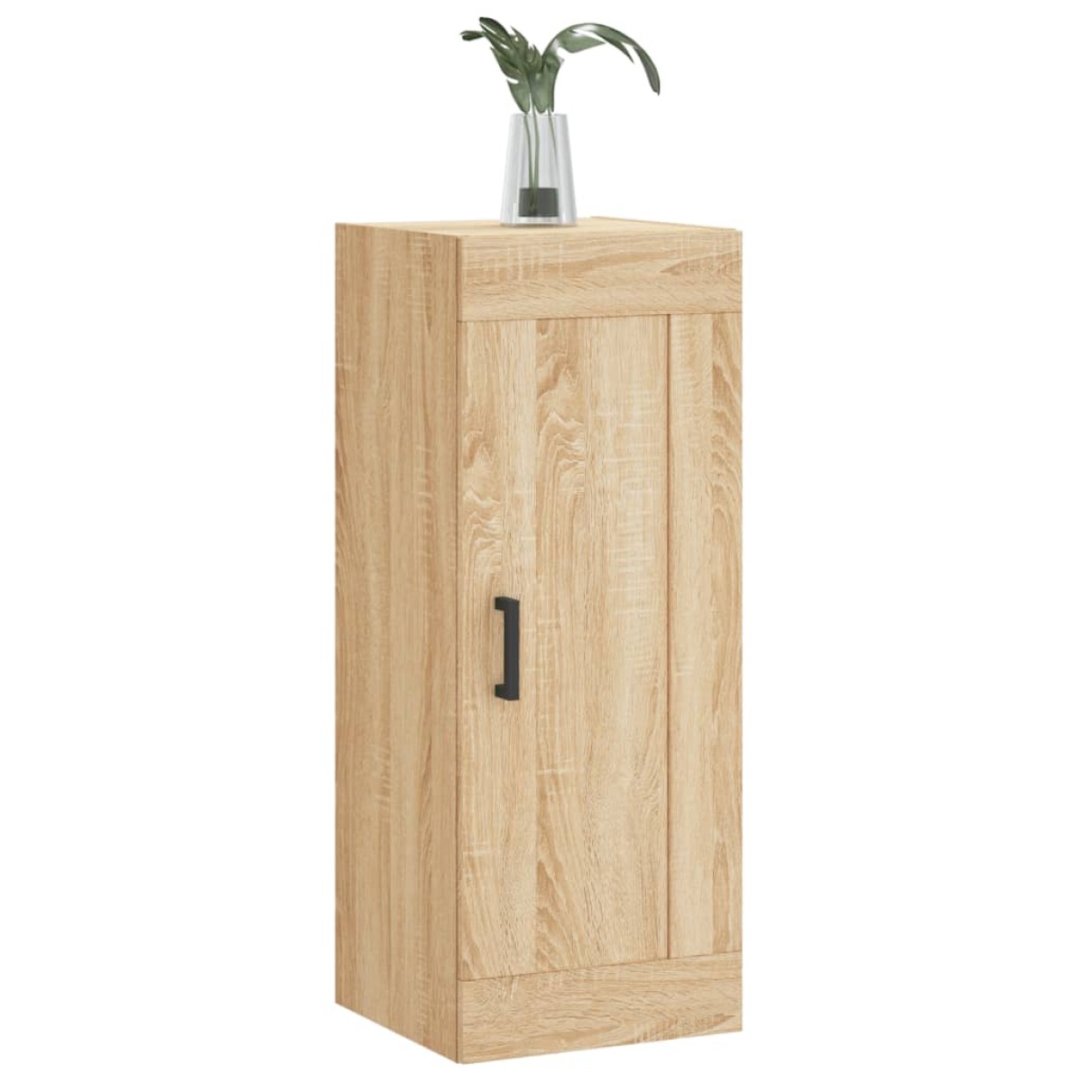 vidaXL Ντουλάπι Τοίχου Sonoma Δρυς 34,5 x 34 x 90 εκ. Επεξεργ. Ξύλο