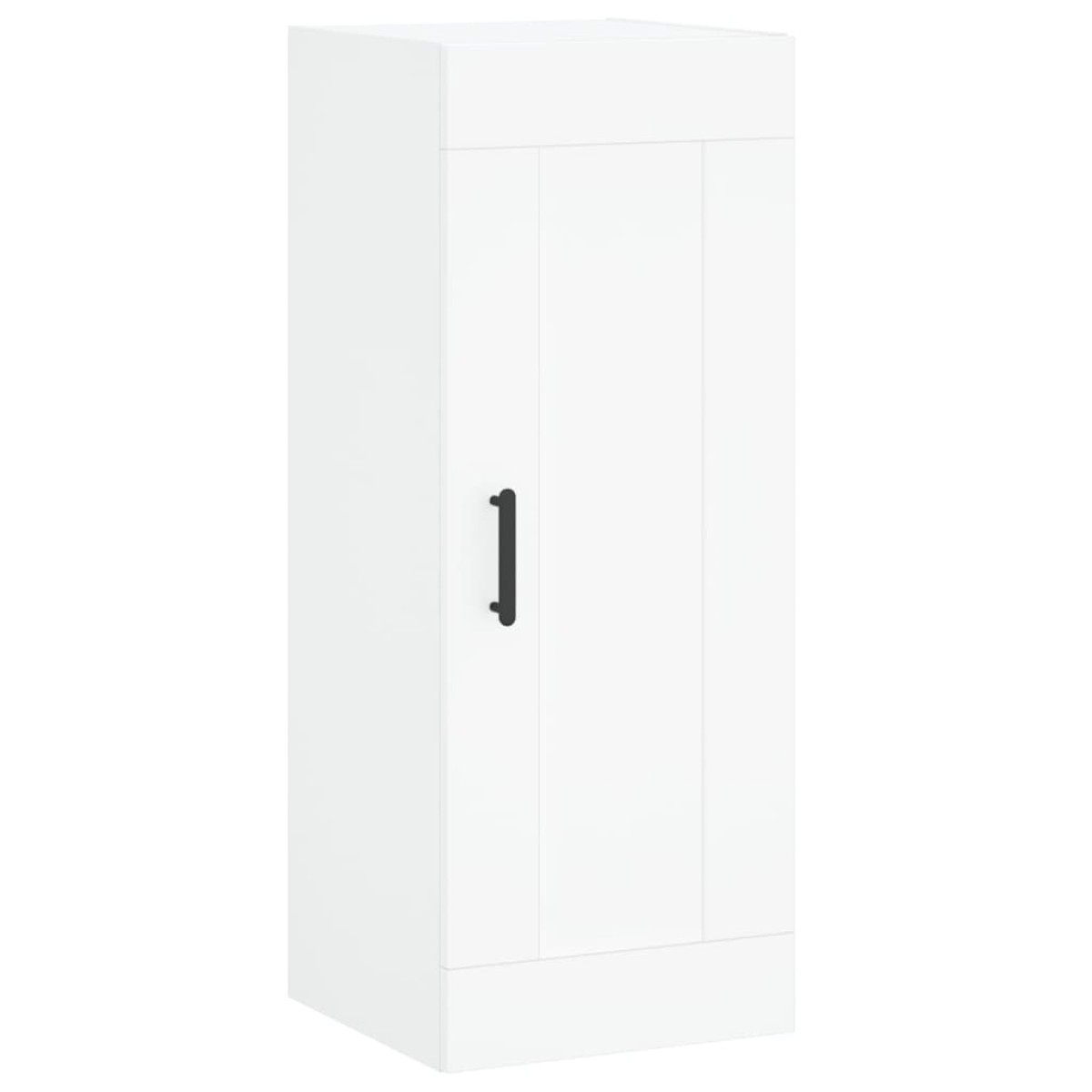 vidaXL Ντουλάπι Τοίχου Λευκό 34,5 x 34 x 90 εκ. από Επεξεργασμένο Ξύλο