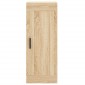 vidaXL Ντουλάπι Τοίχου Sonoma Δρυς 34,5 x 34 x 90 εκ. Επεξεργ. Ξύλο