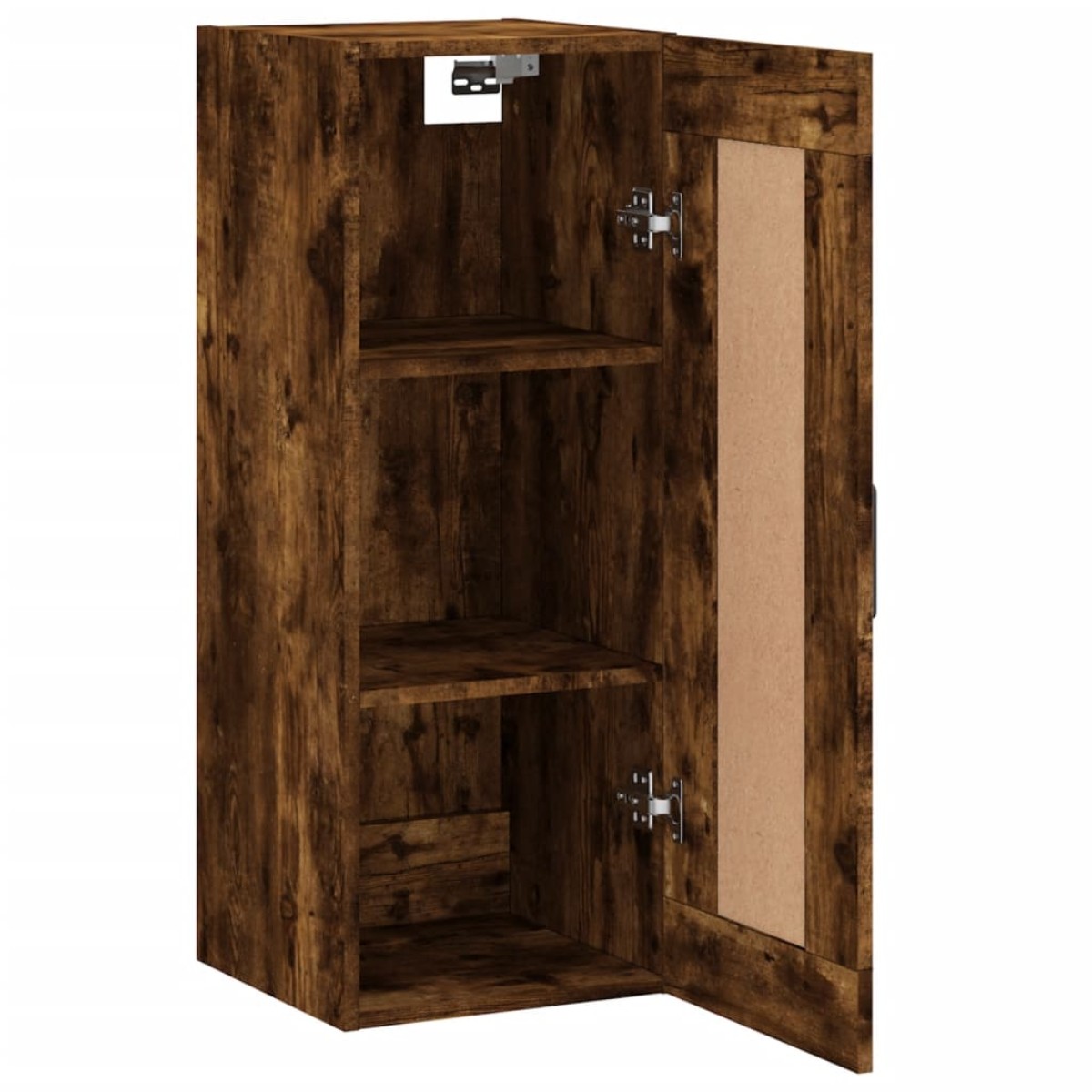 vidaXL Ντουλάπι Τοίχου Καπνιστή Δρυς 34,5 x 34 x 90 εκ. Επεξεργ. Ξύλο