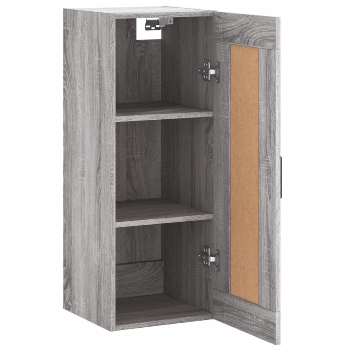 vidaXL Ντουλάπι Τοίχου Γκρι Sonoma 34,5 x 34 x 90 εκ. Επεξεργ. Ξύλο