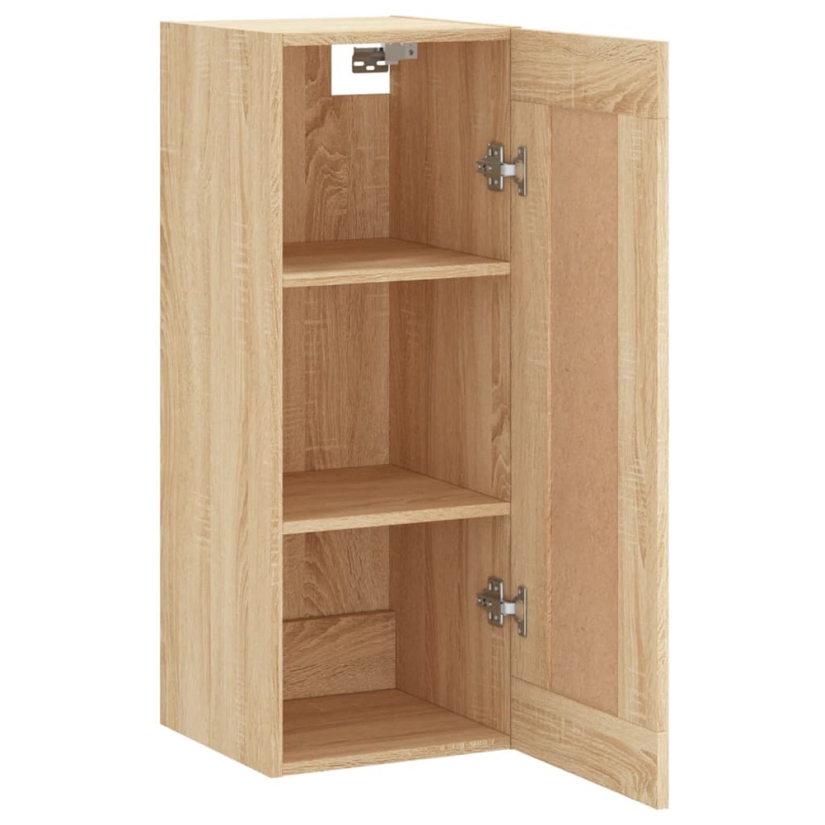 vidaXL Ντουλάπι Τοίχου Sonoma Δρυς 34,5 x 34 x 90 εκ. Επεξεργ. Ξύλο