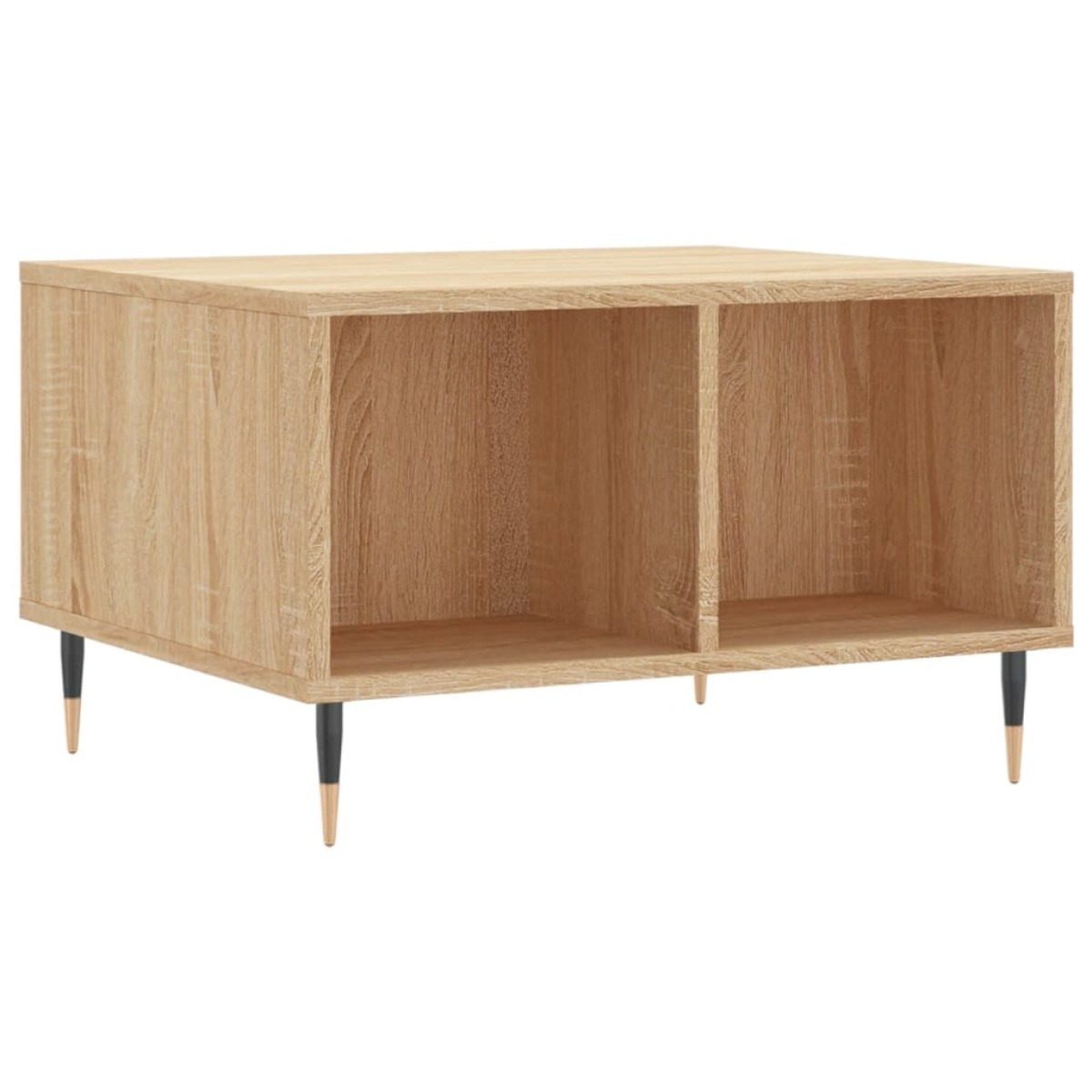 vidaXL Τραπεζάκι Σαλονιού Sonoma Δρυς 60x50x36,5εκ. Επεξεργασμένο Ξύλο