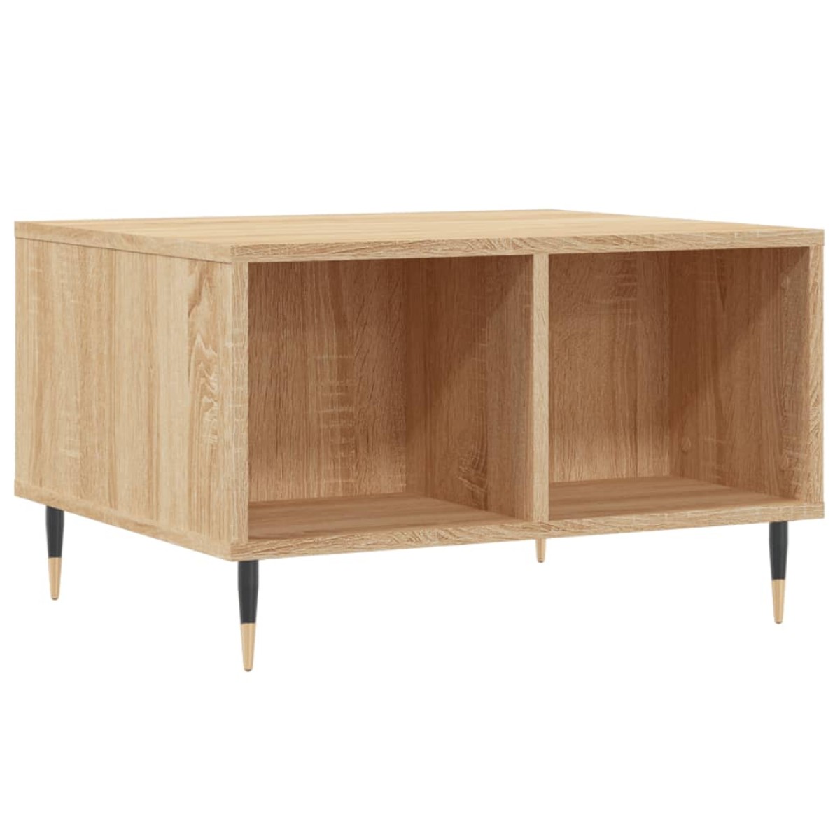 vidaXL Τραπεζάκι Σαλονιού Sonoma Δρυς 60x50x36,5εκ. Επεξεργασμένο Ξύλο