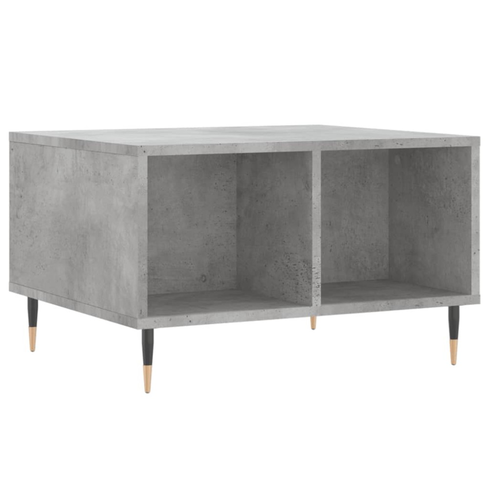 vidaXL Τραπεζάκι Σαλονιού Γκρι Σκυρ. 60x50x36,5 εκ. Επεξεργ. Ξύλο