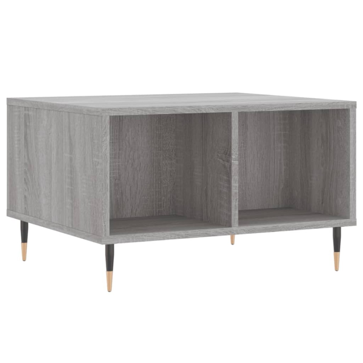 vidaXL Τραπεζάκι Σαλονιού Γκρι Sonoma 60x50x36,5εκ. Επεξεργασμένο Ξύλο