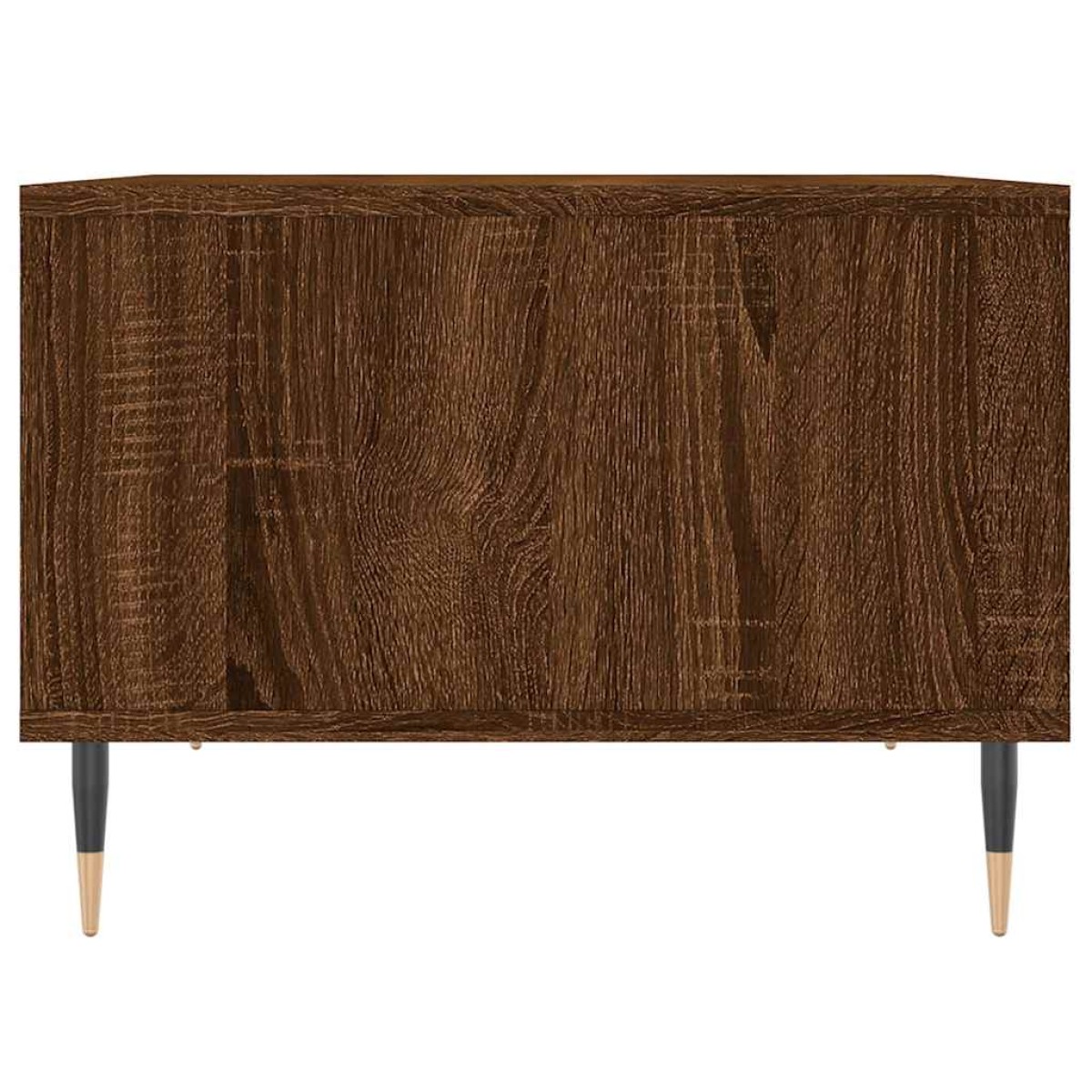 vidaXL Τραπεζάκι Σαλονιού Καφέ Δρυς 60x50x36,5 εκ. Επεξεργασμένο Ξύλο