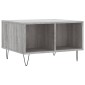 vidaXL Τραπεζάκι Σαλονιού Γκρι Sonoma 60x50x36,5εκ. Επεξεργασμένο Ξύλο