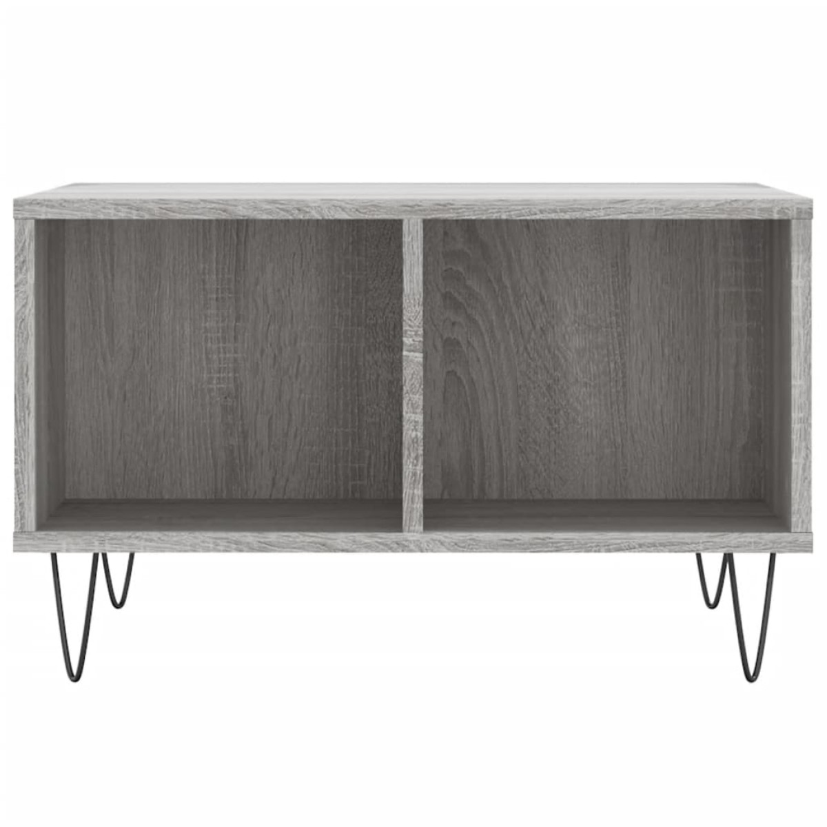 vidaXL Τραπεζάκι Σαλονιού Γκρι Sonoma 60x50x36,5εκ. Επεξεργασμένο Ξύλο