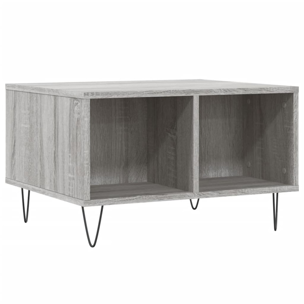 vidaXL Τραπεζάκι Σαλονιού Γκρι Sonoma 60x50x36,5εκ. Επεξεργασμένο Ξύλο