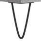 vidaXL Τραπεζάκι Σαλονιού Γκρι Sonoma 60x50x36,5εκ. Επεξεργασμένο Ξύλο