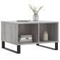 vidaXL Τραπεζάκι Σαλονιού Γκρι Sonoma 60x50x36,5εκ. Επεξεργασμένο Ξύλο
