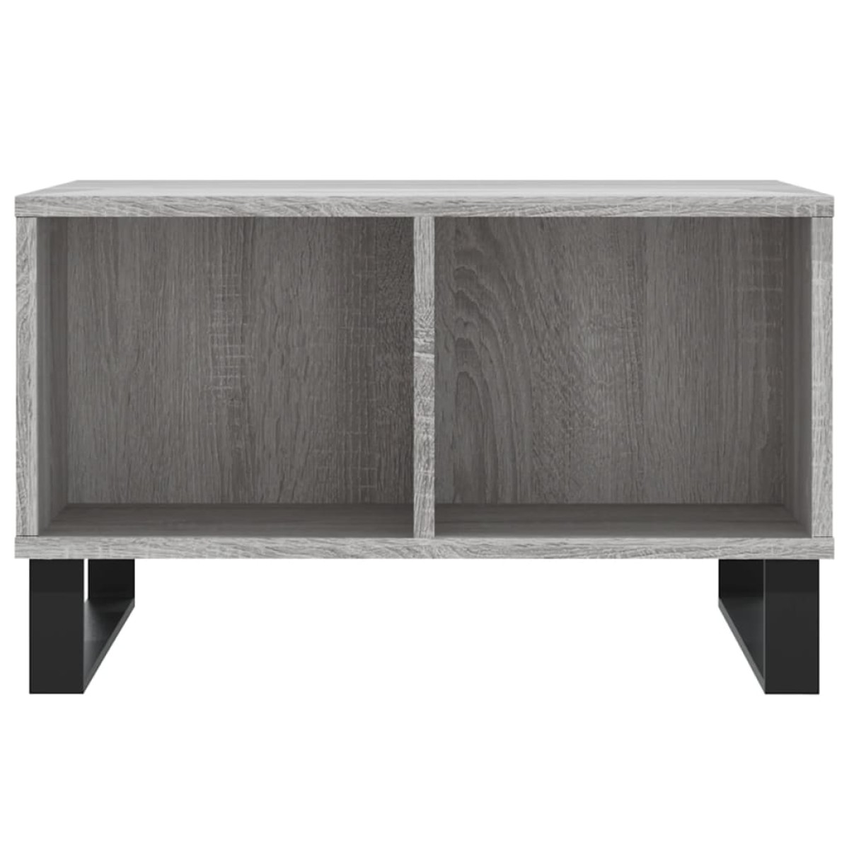 vidaXL Τραπεζάκι Σαλονιού Γκρι Sonoma 60x50x36,5εκ. Επεξεργασμένο Ξύλο