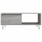vidaXL Τραπεζάκι Σαλονιού Γκρι Sonoma 90x50x36,5εκ. Επεξεργασμένο Ξύλο
