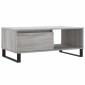 vidaXL Τραπεζάκι Σαλονιού Γκρι Sonoma 90x50x36,5εκ. Επεξεργασμένο Ξύλο
