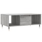 vidaXL Τραπεζάκι Σαλονιού Γκρι Sonoma 90x50x36,5εκ. Επεξεργασμένο Ξύλο