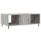 vidaXL Τραπεζάκι Σαλονιού Γκρι Sonoma 90x50x36,5εκ. Επεξεργασμένο Ξύλο