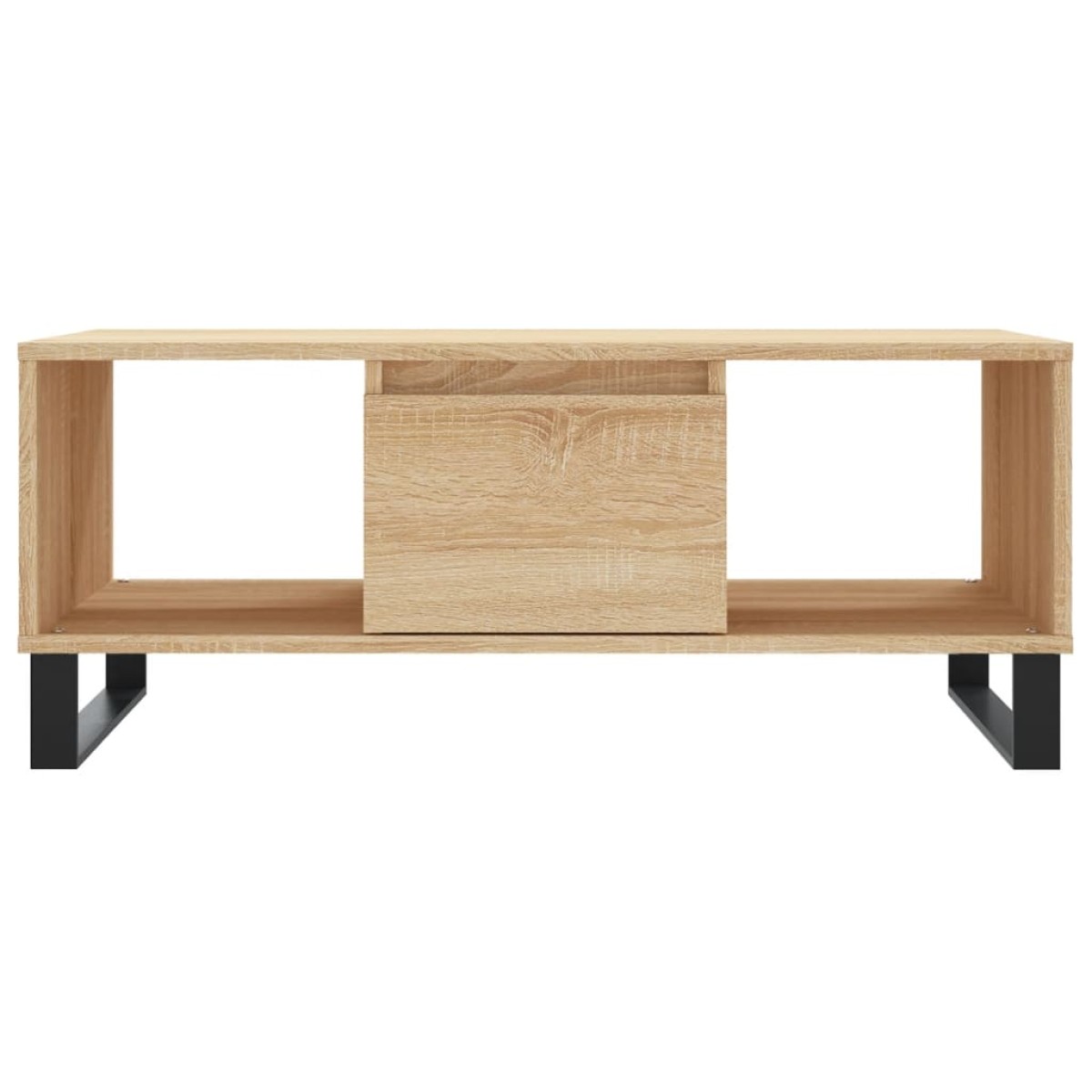 vidaXL Τραπεζάκι Σαλονιού Sonoma Δρυς 90x50x36,5 εκ. Επεξεργασμ. Ξύλο