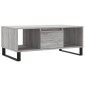 vidaXL Τραπεζάκι Σαλονιού Γκρι Sonoma 90x50x36,5εκ. Επεξεργασμένο Ξύλο