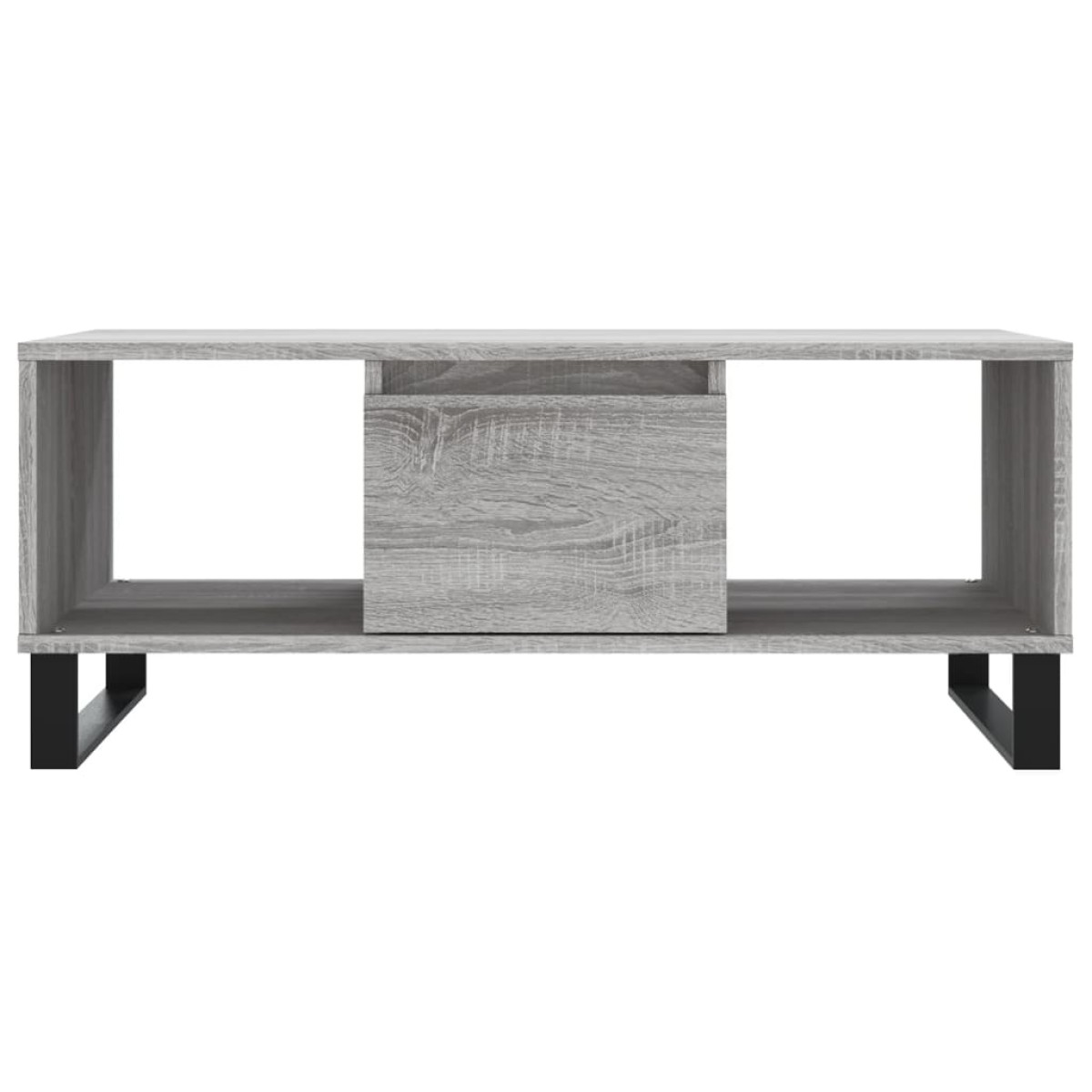 vidaXL Τραπεζάκι Σαλονιού Γκρι Sonoma 90x50x36,5εκ. Επεξεργασμένο Ξύλο