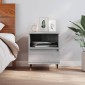 vidaXL Κομοδίνο Γκρι Sonoma 40 x 35 x 50 εκ. από Επεξεργασμένο Ξύλο