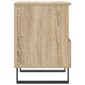 vidaXL Κομοδίνα 2 τεμ. Sonoma Δρυς 40 x 35 x 50 εκ. από Επεξεργ. Ξύλο