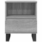 vidaXL Κομοδίνα 2 τεμ. Γκρι Sonoma 40 x 35 x 50 εκ. από Επεξεργ. Ξύλο