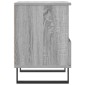 vidaXL Κομοδίνα 2 τεμ. Γκρι Sonoma 40 x 35 x 50 εκ. από Επεξεργ. Ξύλο