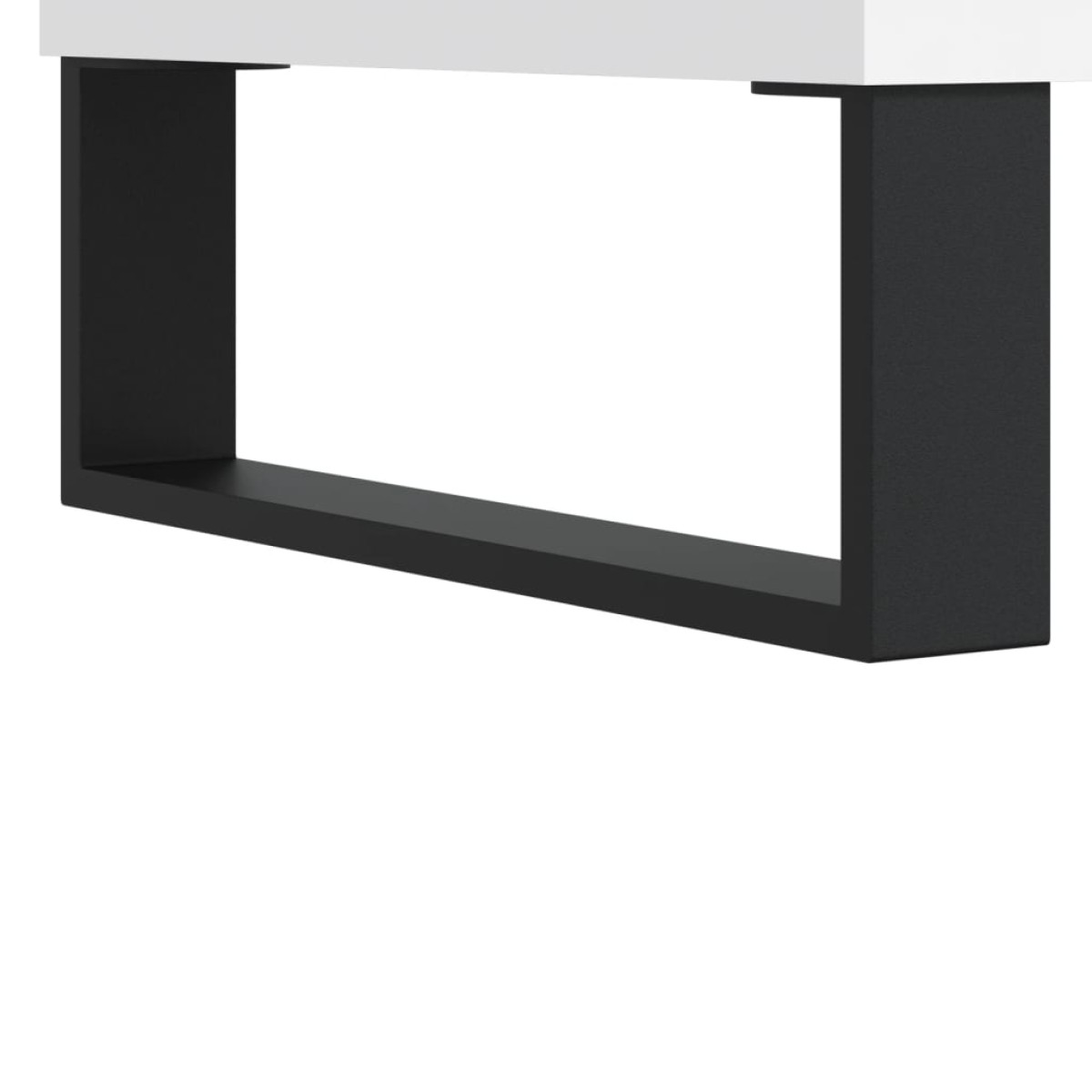 vidaXL Κομοδίνο Λευκό 40 x 35 x 50 εκ. από Επεξεργασμένο Ξύλο