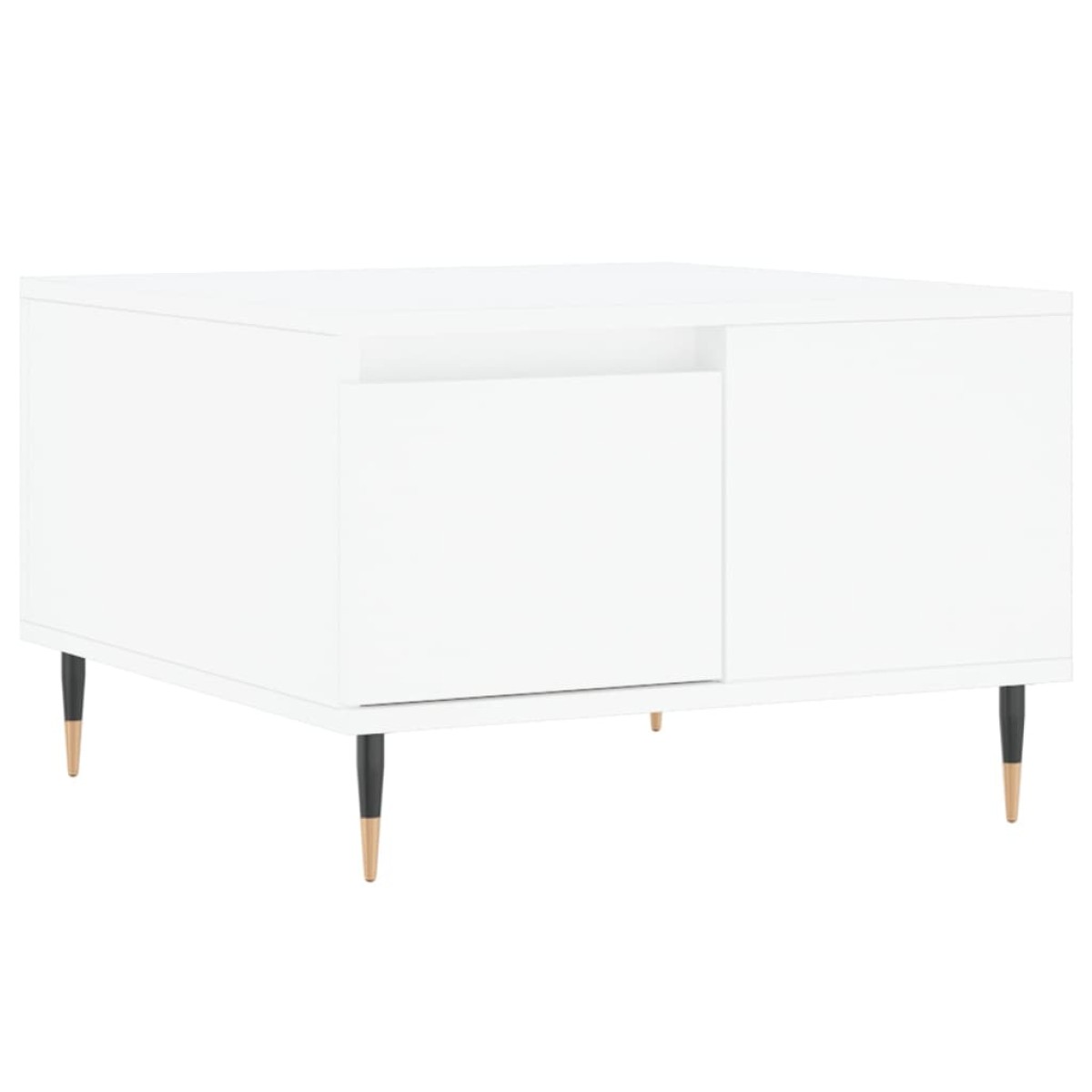 vidaXL Τραπεζάκι Σαλονιού Λευκό 55x55x36,5 εκ. από Επεξεργασμένο Ξύλο