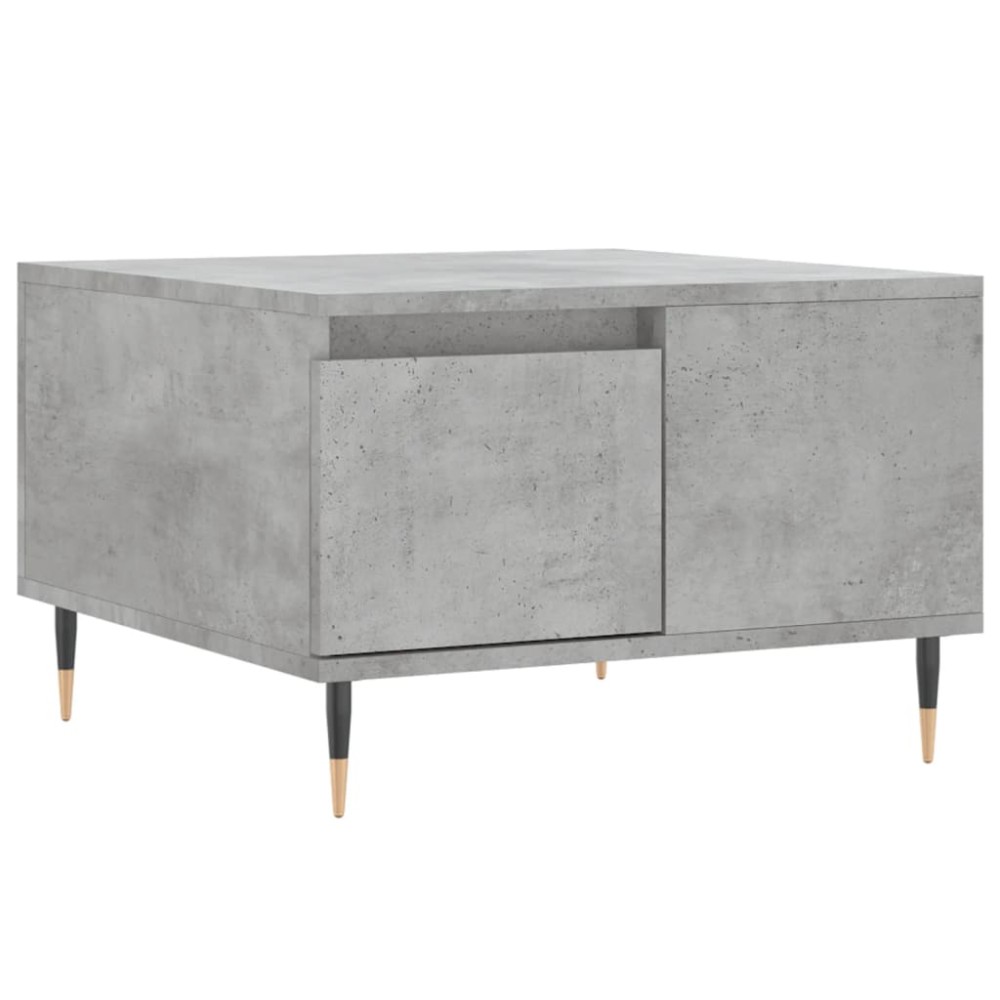 vidaXL Τραπεζάκι Σαλονιού Γκρι Σκυρ. 55x55x36,5 εκ. Επεξεργ. Ξύλο