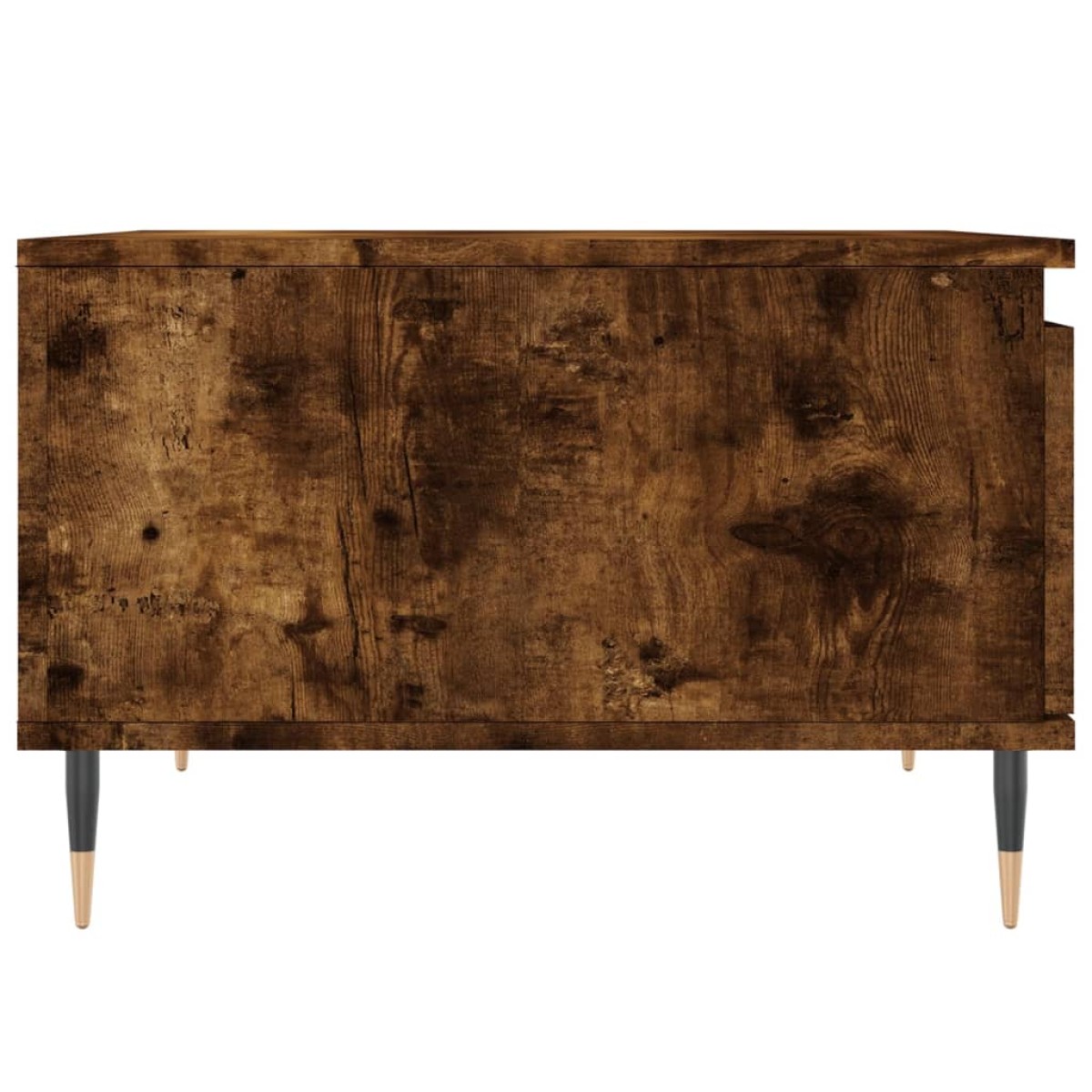 vidaXL Τραπεζάκι Σαλονιού Καπνιστή Δρυς 55x55x36,5εκ. Επεξεργασμ. Ξύλο