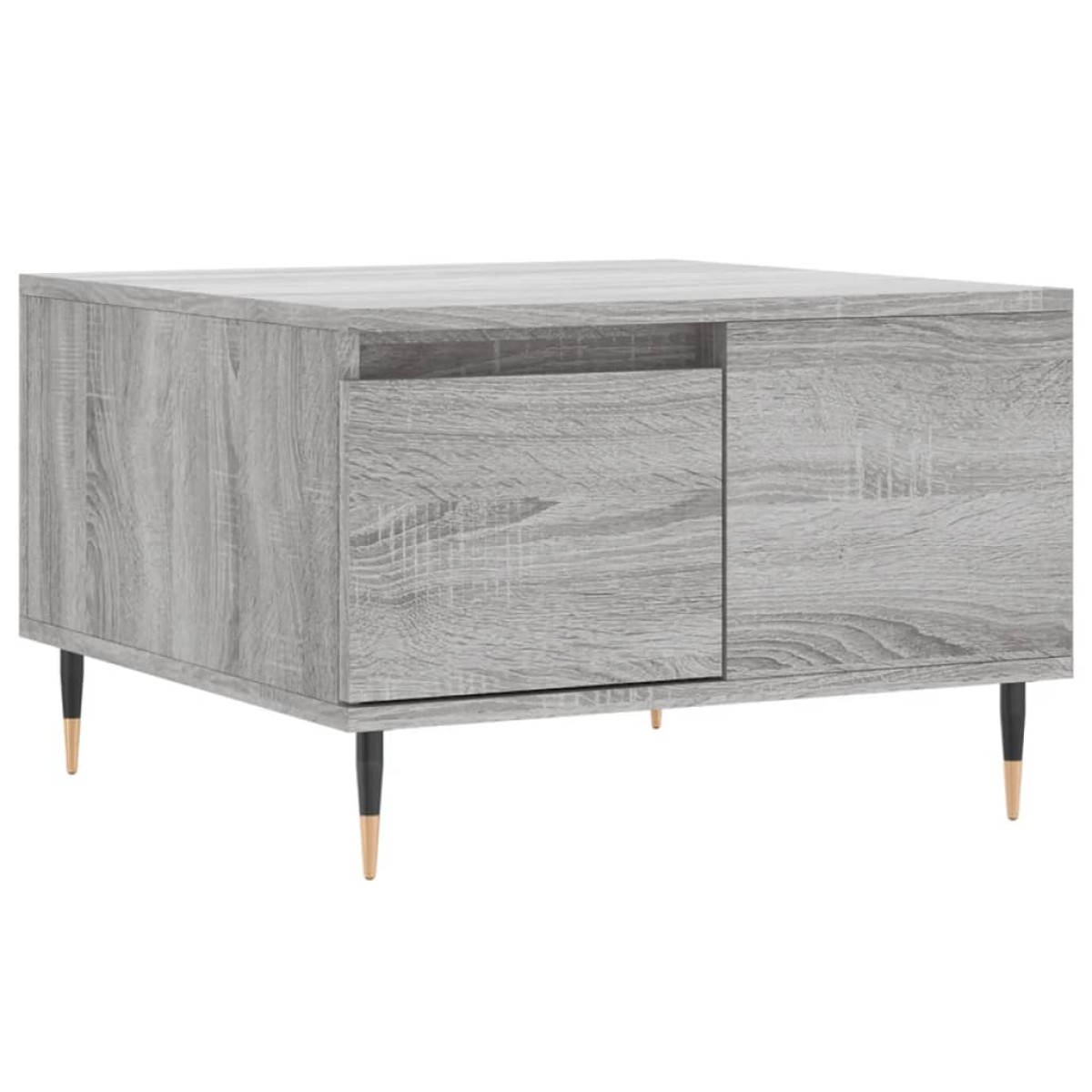 vidaXL Τραπεζάκι Σαλονιού Γκρι Sonoma 55x55x36,5εκ. Επεξεργασμένο Ξύλο