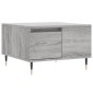 vidaXL Τραπεζάκι Σαλονιού Γκρι Sonoma 55x55x36,5εκ. Επεξεργασμένο Ξύλο
