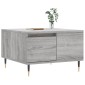 vidaXL Τραπεζάκι Σαλονιού Γκρι Sonoma 55x55x36,5εκ. Επεξεργασμένο Ξύλο