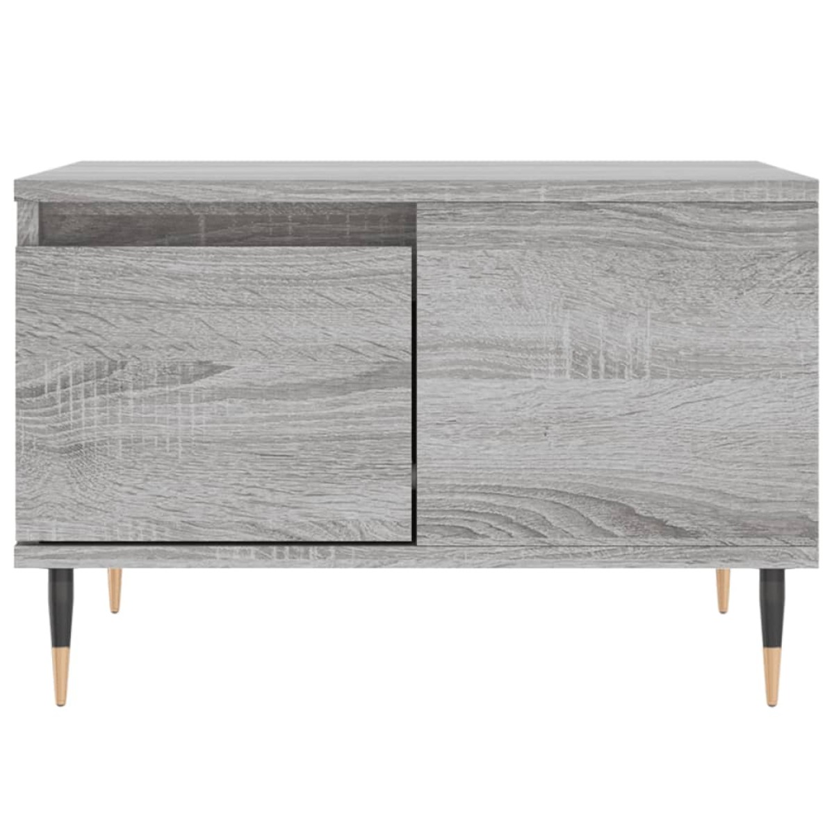 vidaXL Τραπεζάκι Σαλονιού Γκρι Sonoma 55x55x36,5εκ. Επεξεργασμένο Ξύλο