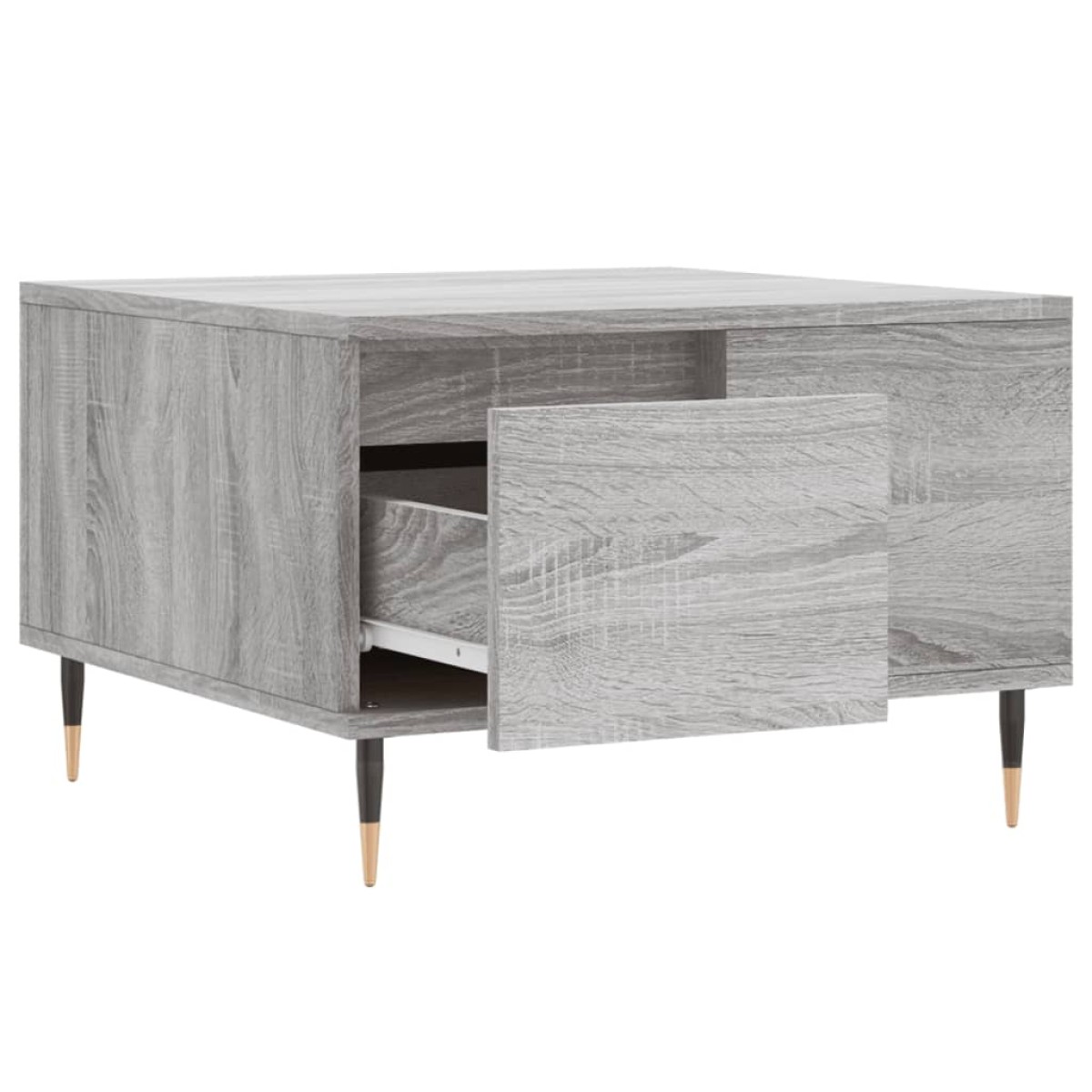 vidaXL Τραπεζάκι Σαλονιού Γκρι Sonoma 55x55x36,5εκ. Επεξεργασμένο Ξύλο