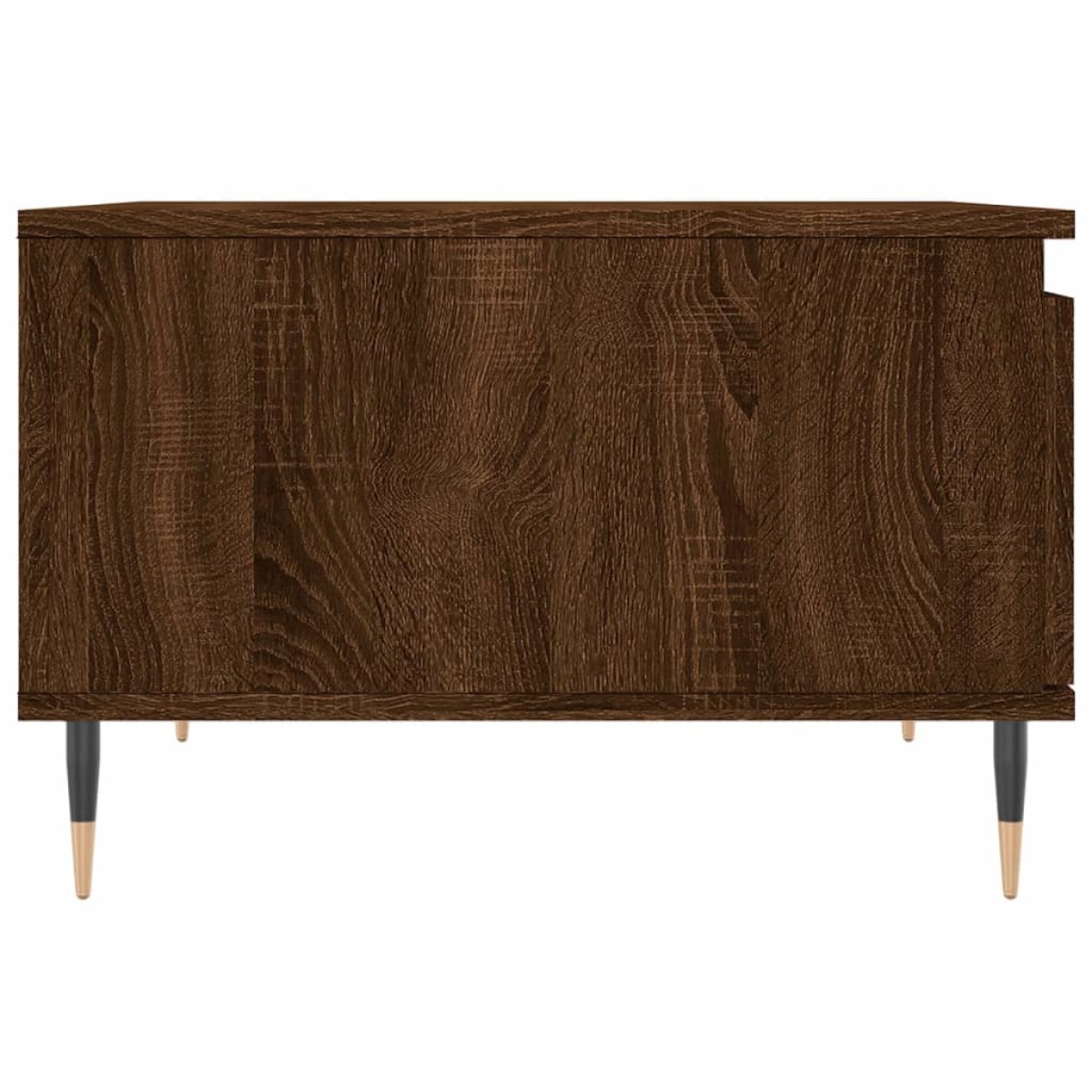 vidaXL Τραπεζάκι Σαλονιού Καφέ Δρυς 55x55x36,5 εκ. Επεξεργασμένο Ξύλο