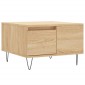 vidaXL Τραπεζάκι Σαλονιού Sonoma Δρυς 55x55x36,5εκ. Επεξεργασμένο Ξύλο