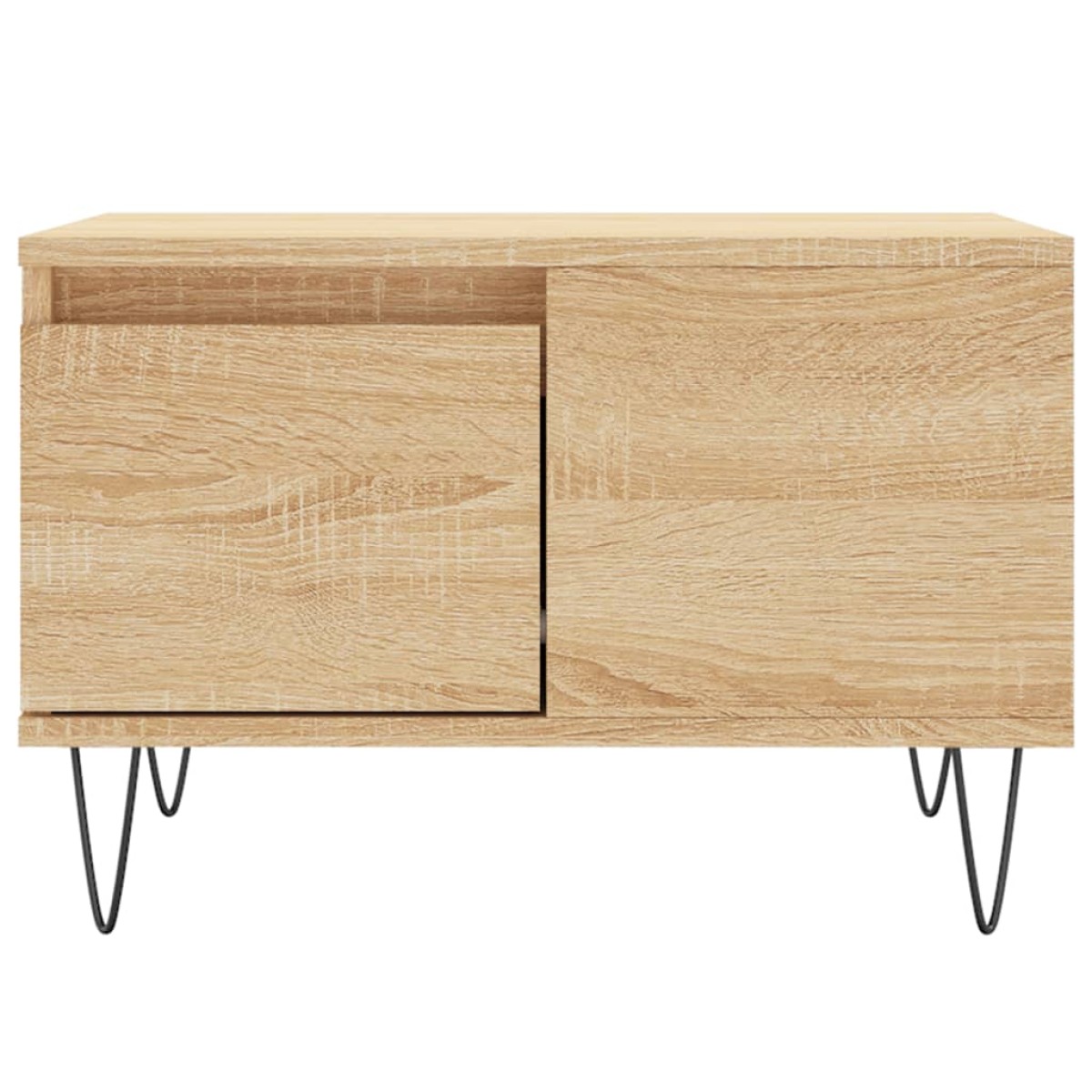 vidaXL Τραπεζάκι Σαλονιού Sonoma Δρυς 55x55x36,5εκ. Επεξεργασμένο Ξύλο