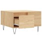 vidaXL Τραπεζάκι Σαλονιού Sonoma Δρυς 55x55x36,5εκ. Επεξεργασμένο Ξύλο