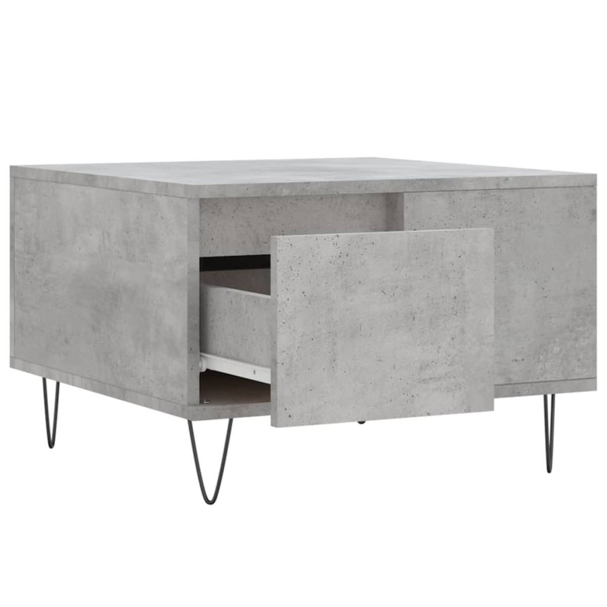 vidaXL Τραπεζάκι Σαλονιού Γκρι Σκυρ. 55x55x36,5 εκ. Επεξεργ. Ξύλο
