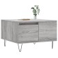 vidaXL Τραπεζάκι Σαλονιού Γκρι Sonoma 55x55x36,5εκ. Επεξεργασμένο Ξύλο
